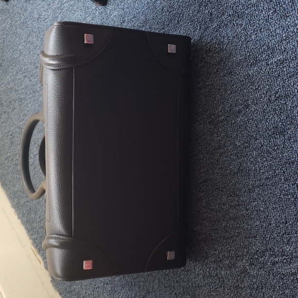 Celine Mini Bag in black pebble - Picture 6 of 14